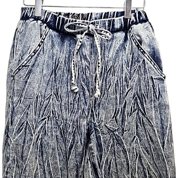 Bamboo Woman's Cotton Blend Pull On Jogger Pant Two Pockets Size 1X - Run Small - Picture 3 of 10